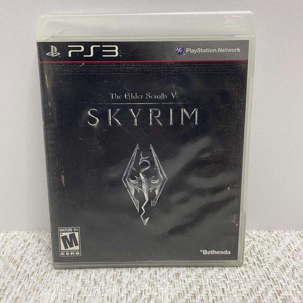 The Elder Scrolls V: Skyrim Video Game for Sony Playstation 3 CIB